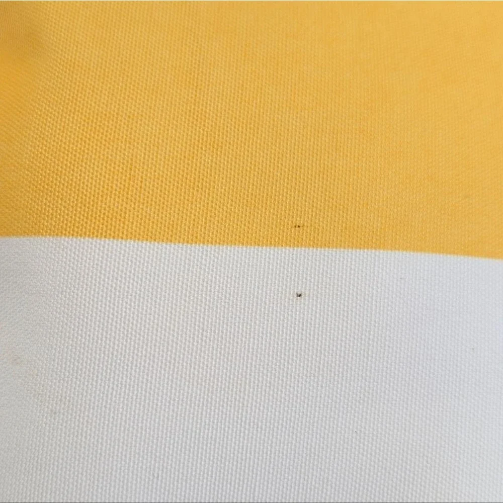 Tommy Bahama Awning Stripe Yellow Decorative Pillow - Set of 2